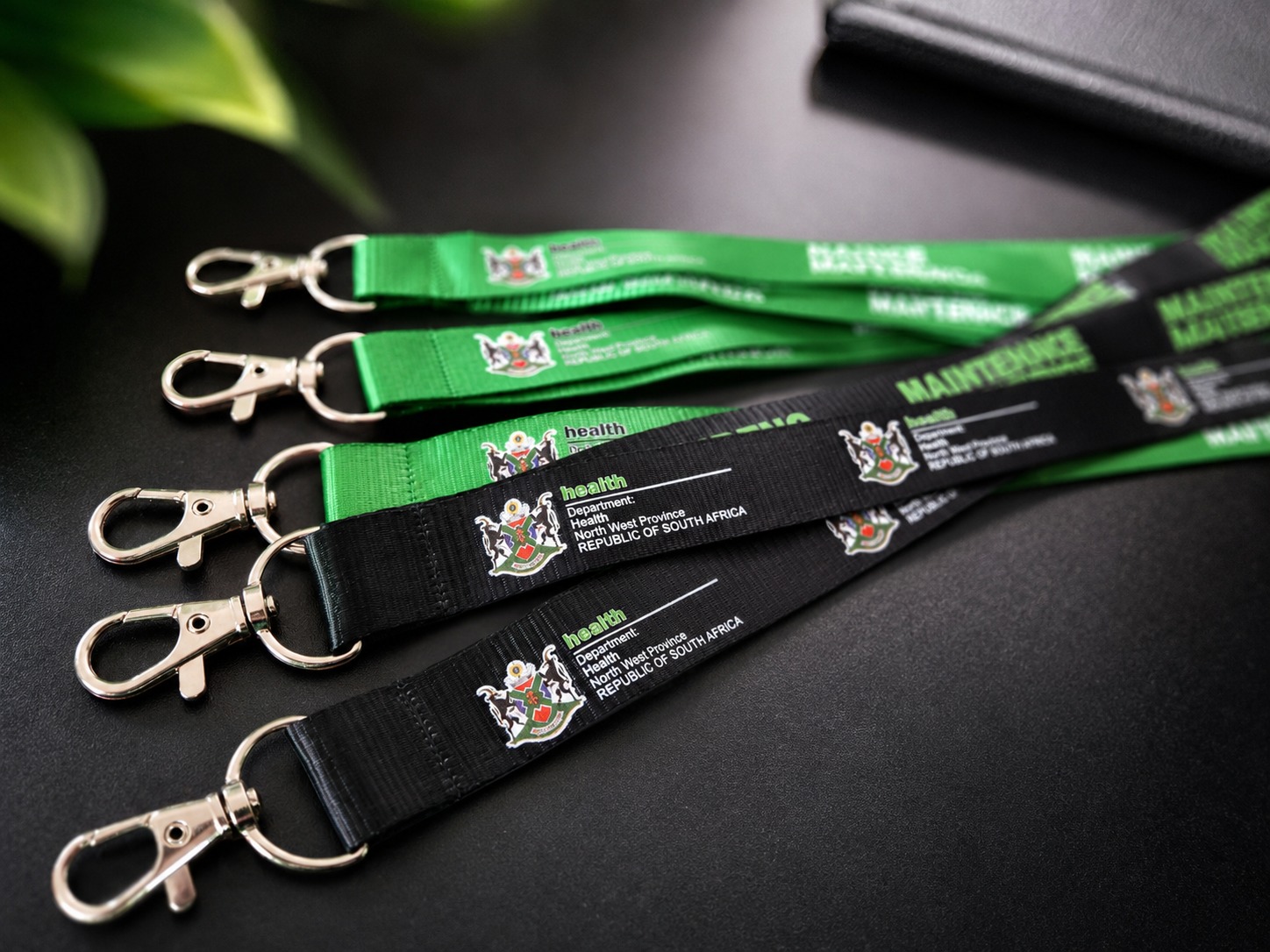 Custom branded lanyards